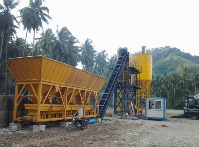 菲律賓60攪拌(bàn)站客戶