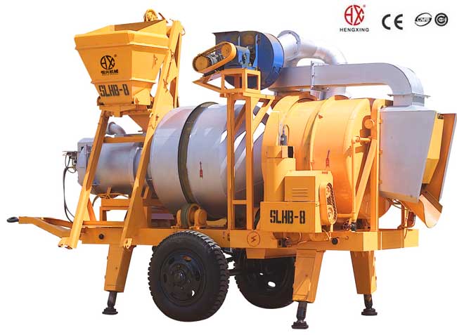 移動雙滾筒(tǒng)間歇式瀝青(qīng)混合料拌和(hé)機
