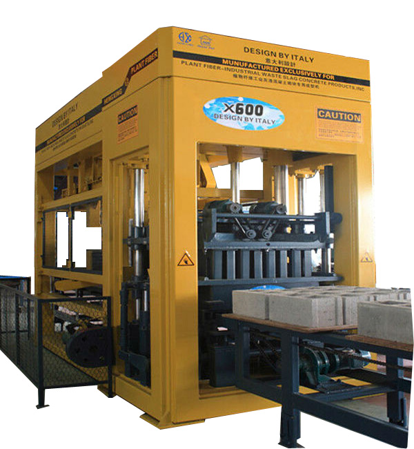 稭稈(gan)纖維混凝土制(zhi)磚機