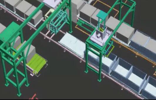 水泥(ní)發泡砌塊生(sheng)産線 泡沫混(hun)凝土砌塊生(sheng)産線3D視頻